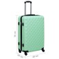 vidaXL Maleta rígida con ruedas ABS verde menta vidaXL Maleta rígida con ruedas ABS verde menta