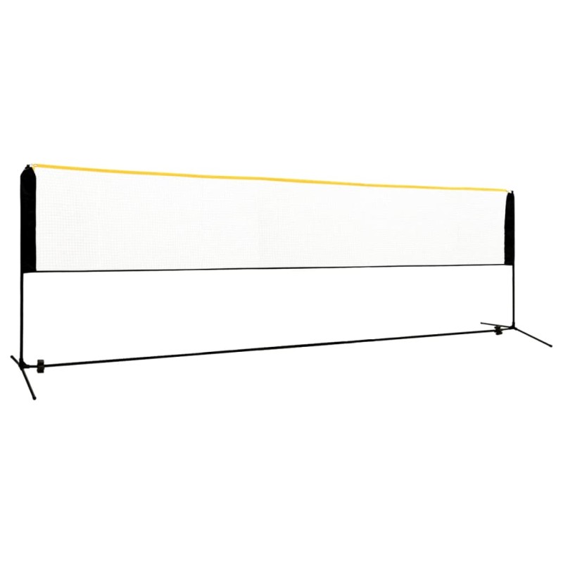 vidaXL Red de bádminton ajustable metal 500x103x94-158 cm vidaXL Red de bádminton ajustable metal 500x103x94-158 cm