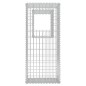 vidaXL Cesta poste/jardinera de gaviones 2 unidades acero 50x50x120 cm vidaXL Cesta poste/jardinera de gaviones 2 unidades acero 50x50x120 cm