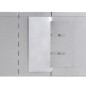 vidaXL Cercas para el césped 5 piezas acero galvanizado 100x20 cm 