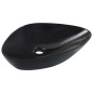 vidaXL Lavabo 58,5x39x14 cm cerámica negro vidaXL Lavabo 58,5x39x14 cm cerámica negro