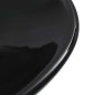 vidaXL Lavabo 58,5x39x14 cm cerámica negro vidaXL Lavabo 58,5x39x14 cm cerámica negro