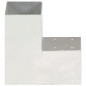 vidaXL Conectores de postes en L 4 uds metal galvanizado 91x91 mm vidaXL Conectores de postes en L 4 uds metal galvanizado 91x91 mm