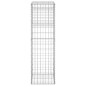 vidaXL Cesta poste de gaviones de hierro 40x40x140 cm vidaXL Cesta poste de gaviones de hierro 40x40x140 cm