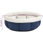 vidaXL Cama para perros azul 59x59x24 cm vidaXL Cama para perros azul 59x59x24 cm