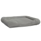 vidaXL Cojín para perros con almohadas tela oxford gris 115x100x20 cm vidaXL Cojín para perros con almohadas tela oxford gris 115x100x20 cm