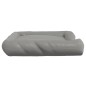 vidaXL Cojín para perros con almohadas tela oxford gris 115x100x20 cm vidaXL Cojín para perros con almohadas tela oxford gris 115x100x20 cm