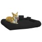 vidaXL Cojín para perros con almohadas tela oxford negro 115x100x20cm vidaXL Cojín para perros con almohadas tela oxford negro 115x100x20cm
