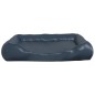 vidaXL Cama para perros de cuero sintético azul oscuro 105x80x25 cm vidaXL Cama para perros de cuero sintético azul oscuro 105x80x25 cm