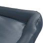 vidaXL Cama para perros de cuero sintético azul oscuro 105x80x25 cm vidaXL Cama para perros de cuero sintético azul oscuro 105x80x25 cm