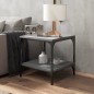 vidaXL Mesas auxiliares 2 uds contrachapada gris Sonoma 40x40x40 cm vidaXL Mesas auxiliares 2 uds contrachapada gris Sonoma 40x40x40 cm