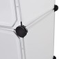 vidaXl Armario modular con 9 compartimentos blanco 37x115x150 cm vidaXl Armario modular con 9 compartimentos blanco 37x115x150 cm