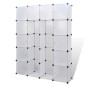 vidaXL Armario modular con 14 compartimentos blanco 37x146x180,5 cm vidaXL Armario modular con 14 compartimentos blanco 37x146x180,5 cm