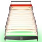 vidaXL Cama infantil con forma de coche carreras y LED 90x200 cm roja vidaXL Cama infantil con forma de coche carreras y LED 90x200 cm roja