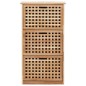 vidaXL Mueble zapatero de madera maciza de nogal 55x20x104 cm vidaXL Mueble zapatero de madera maciza de nogal 55x20x104 cm