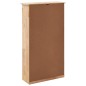 vidaXL Mueble zapatero de madera maciza de nogal 55x20x104 cm vidaXL Mueble zapatero de madera maciza de nogal 55x20x104 cm