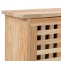 vidaXL Mueble zapatero de madera maciza de nogal 55x20x104 cm vidaXL Mueble zapatero de madera maciza de nogal 55x20x104 cm