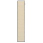 vidaXL Mueble zapatero de tela con funda color crema 57x29x162 cm vidaXL Mueble zapatero de tela con funda color crema 57x29x162 cm