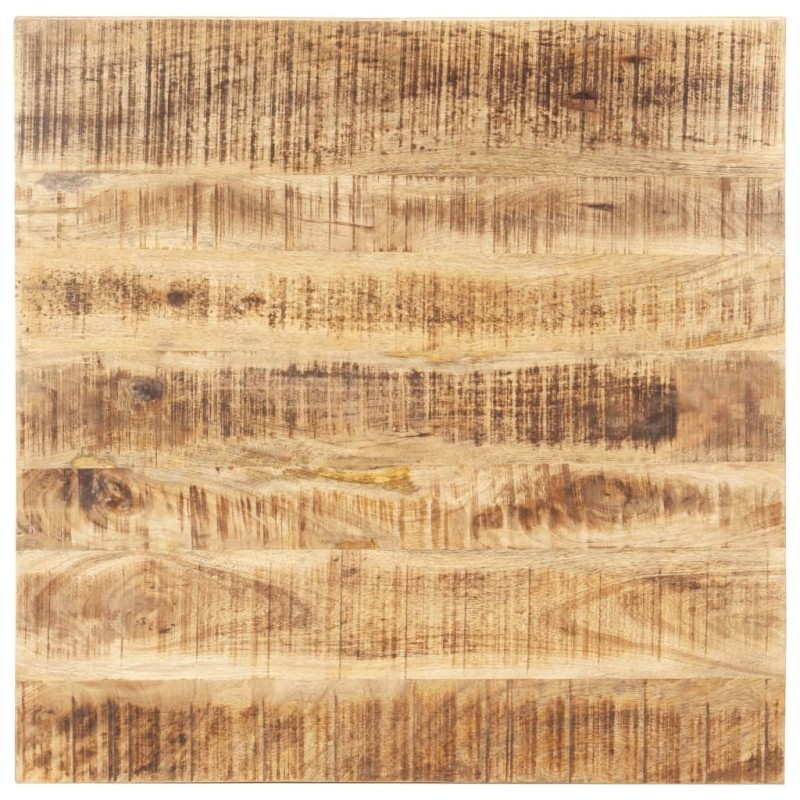 vidaXL Superficie de mesa madera maciza de mango 25-27 mm 70x70 cm vidaXL Superficie de mesa madera maciza de mango 25-27 mm 70x70 cm