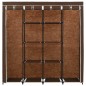 vidaXL Armario con 4 compartimentos marrón 175x45x170 cm vidaXL Armario con 4 compartimentos marrón 175x45x170 cm