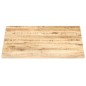 vidaXL Superficie de mesa madera maciza de mango 25-27 mm 70x70 cm vidaXL Superficie de mesa madera maciza de mango 25-27 mm 70x70 cm