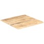 vidaXL Superficie de mesa madera maciza de mango 25-27 mm 70x70 cm vidaXL Superficie de mesa madera maciza de mango 25-27 mm 70x70 cm