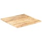 vidaXL Superficie de mesa madera maciza de mango 25-27 mm 70x70 cm vidaXL Superficie de mesa madera maciza de mango 25-27 mm 70x70 cm