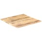 vidaXL Superficie de mesa madera maciza de mango 25-27 mm 70x70 cm vidaXL Superficie de mesa madera maciza de mango 25-27 mm 70x70 cm