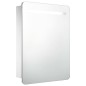 vidaXL Mueble de baño con espejo LED 60x11x80 cm vidaXL Mueble de baño con espejo LED 60x11x80 cm