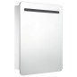 vidaXL Mueble de baño con espejo LED 60x11x80 cm vidaXL Mueble de baño con espejo LED 60x11x80 cm