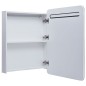 vidaXL Mueble de baño con espejo LED 60x11x80 cm vidaXL Mueble de baño con espejo LED 60x11x80 cm