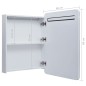 vidaXL Mueble de baño con espejo LED 60x11x80 cm vidaXL Mueble de baño con espejo LED 60x11x80 cm