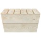 vidaXL Juego de muebles de jardín 2 piezas madera de abeto impregnada vidaXL Juego de muebles de jardín 2 piezas madera de abeto impregnada