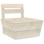 vidaXL Juego de muebles de jardín 2 piezas madera de abeto impregnada vidaXL Juego de muebles de jardín 2 piezas madera de abeto impregnada