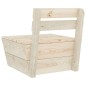 vidaXL Juego de muebles de jardín 2 piezas madera de abeto impregnada vidaXL Juego de muebles de jardín 2 piezas madera de abeto impregnada