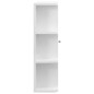 vidaXL Armario de baño con espejo blanco 66x17x63 cm MDF vidaXL Armario de baño con espejo blanco 66x17x63 cm MDF