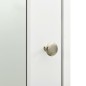 vidaXL Armario de baño con espejo blanco 66x17x63 cm MDF vidaXL Armario de baño con espejo blanco 66x17x63 cm MDF
