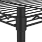 vidaXL Estante almacenaje 5 niveles y ruedas 75x35x155 cm negro 250 kg vidaXL Estante almacenaje 5 niveles y ruedas 75x35x155 cm negro 250 kg