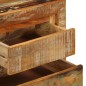 vidaXL Aparador madera maciza reciclada 120x30x75 cm 