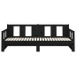 vidaXL Sofá cama extraíble madera maciza de pino 2x(90x190) cm