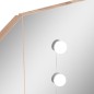 vidaXL Tocador de esquina con LED roble 111x54x141,5 cm vidaXL Tocador de esquina con LED roble 111x54x141,5 cm