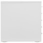 vidaXL Armario de oficina de metal gris 28x35x35 cm