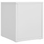 vidaXL Armario de oficina de metal gris 28x35x35 cm
