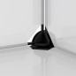 vidaXL Zapatero PP transparente 93x36,5x140 cm