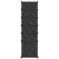 vidaXL Zapatero PP negro 94x37x125 cm vidaXL Zapatero PP negro 94x37x125 cm