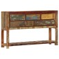 vidaXL Aparador madera maciza reciclada 120x30x75 cm 