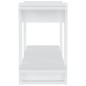 vidaXL Estantería madera contrachapada blanco 100x30x51 cm vidaXL Estantería madera contrachapada blanco 100x30x51 cm