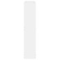 vidaXL Mueble zapatero madera contrachapada blanco 59x17x81 cm vidaXL Mueble zapatero madera contrachapada blanco 59x17x81 cm
