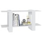 vidaXL Estantería madera contrachapada blanco 100x30x51 cm vidaXL Estantería madera contrachapada blanco 100x30x51 cm