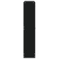 vidaXL Mueble zapatero madera contrachapada negro 59x17x81 cm vidaXL Mueble zapatero madera contrachapada negro 59x17x81 cm
